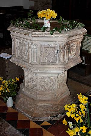 Cheriton Fitzpaine - The Font